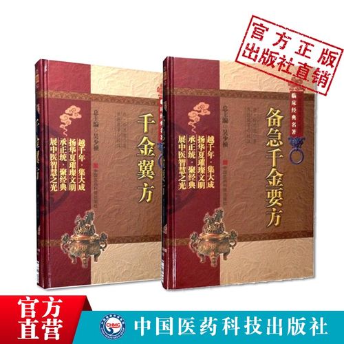 千金方备急千金要方千金翼方药王孙思邈医学全书中医非物质文化遗产
