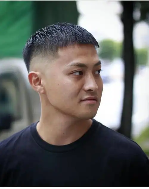 免打理男士发型 栗子头