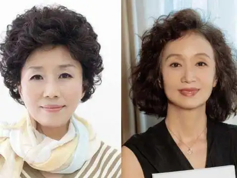过于服帖的发型会更显老,所以通过烫发来增加发型的蓬松度,成为老年人