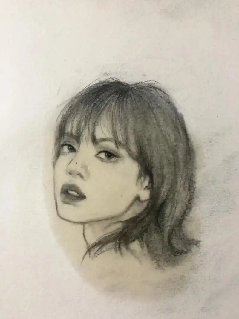 小速写#肖像画 #素描头像 #手绘 #速写人物 #人物速写  - 抖音