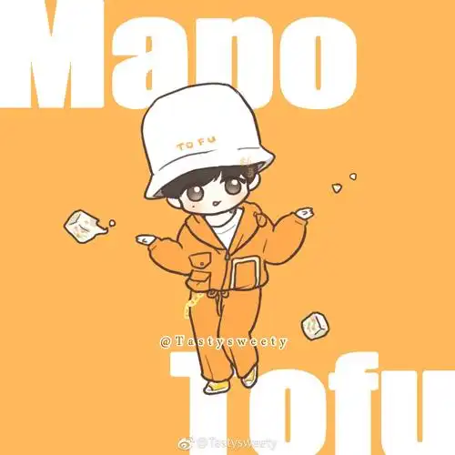 张艺兴 动漫卡通手绘 cr:tastysweety(微博)