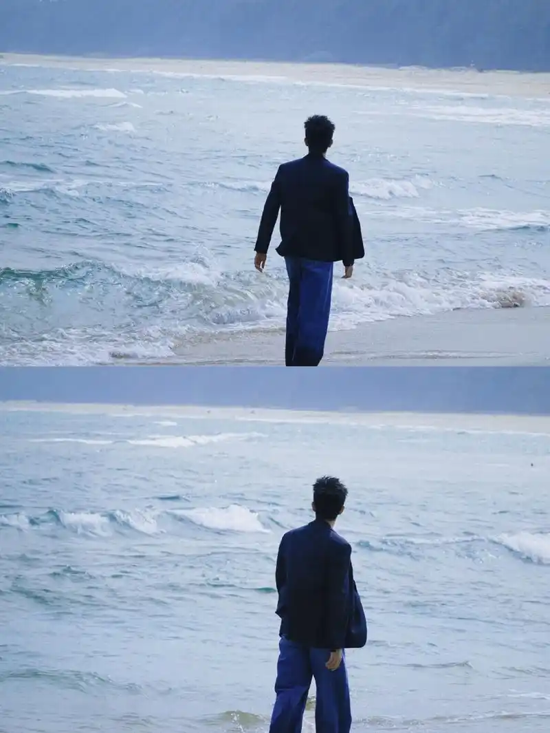 组图:李现更新海边休闲随拍 漫步岸边享受海风十分惬意