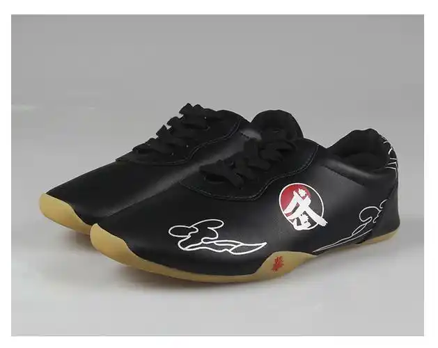 武极堂太极鞋软牛皮牛筋底女武术鞋练功鞋男太极拳功夫鞋软底劲武同款