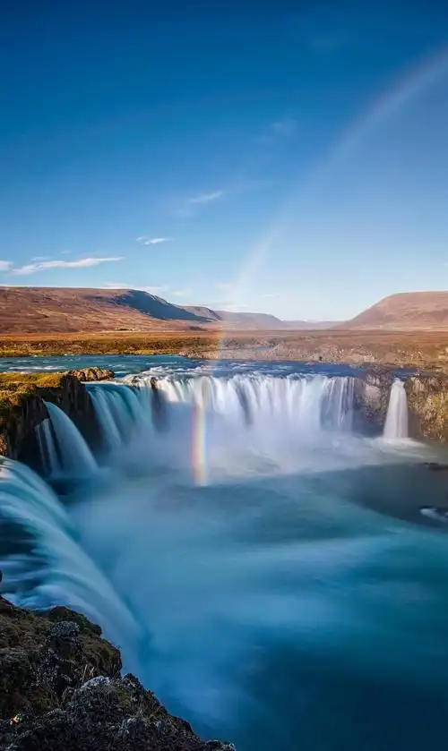 精美风景手机壁纸:雪山,沙滩,瀑布,城市等美景,拿走不谢