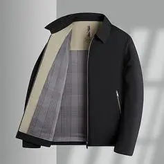 【省200元】老人头男外套_老人头(laorentou)春秋领导干部夹克中年商