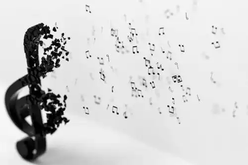 音乐 歌曲 白色 设计 背景 装饰 留白 旋律 元素 五线谱 音乐会 经典