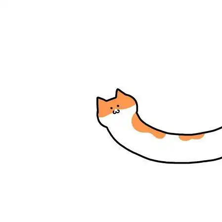 画了一组长脖子探头的小头像.干啥?干啥?你在干啥?