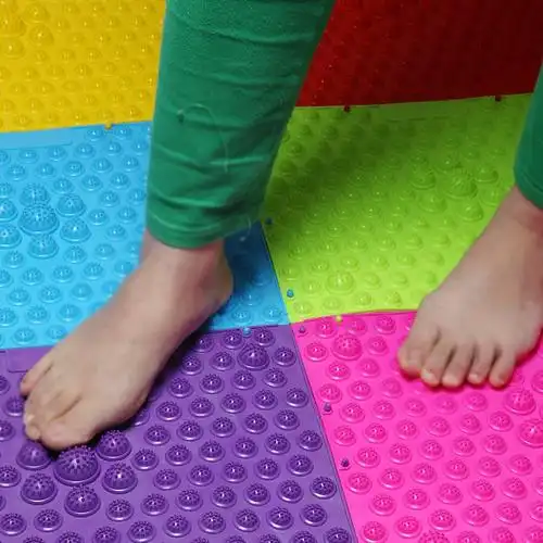 指压板脚韩国小冬笋压指板大号版足底按摩垫脚底压跑男趾板趾压板