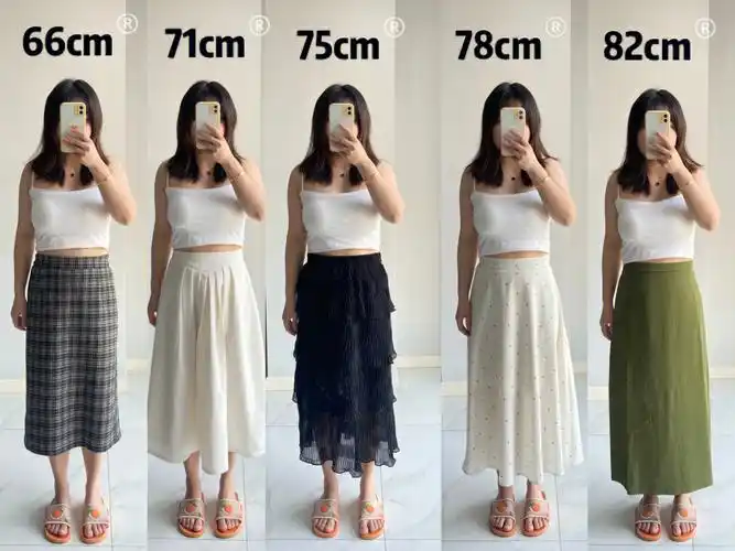 153小个子长裙裙长参考来了哟