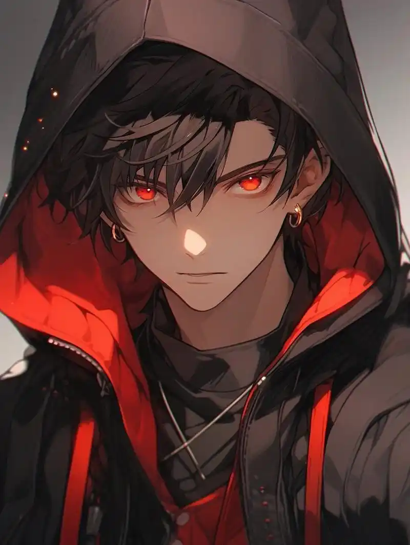 动漫男生头像壁纸插画素材