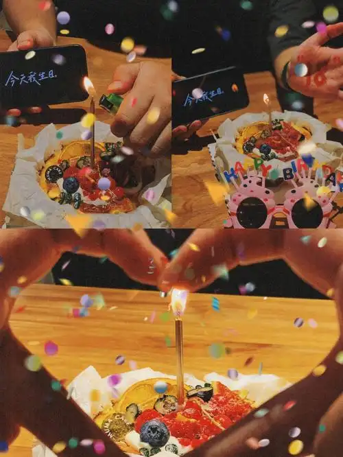 男孩子也可以166秒拥生日氛围照含教程