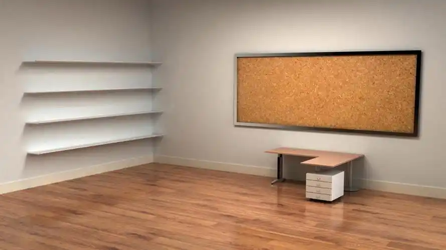 3d立体房间电脑桌面壁纸图片