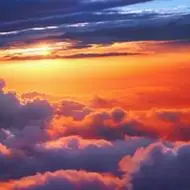 唯美云朵头像图片