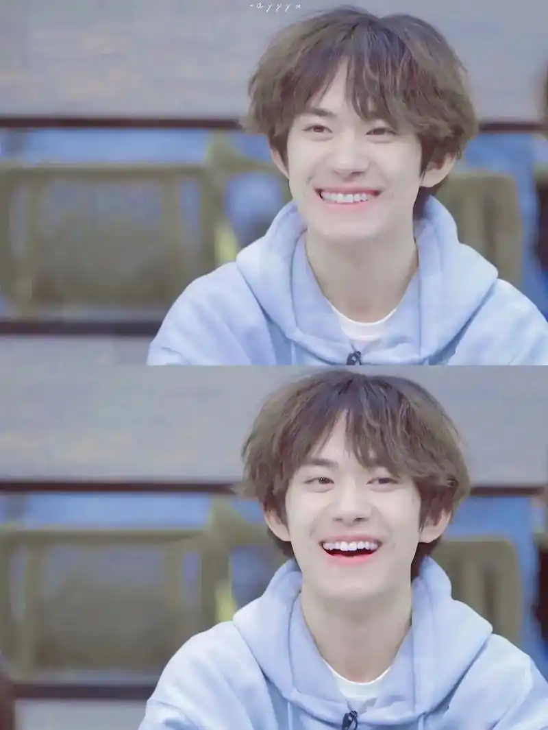 好喜欢他的梨涡浅笑啊!#治愈系笑容 #易烊千玺新专 - 抖音