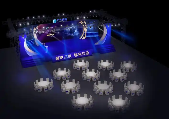 一个简易的舞台设计