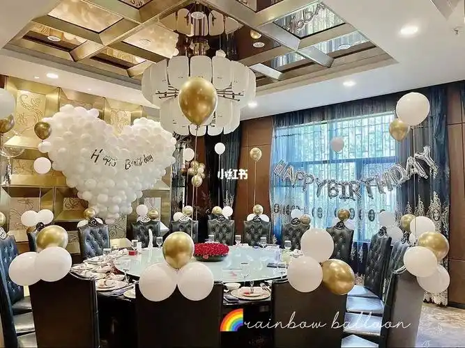 生日布置 #生日派对布置  #西安包间生日派对气球布置  #日常碎片