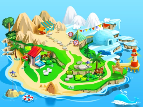 岛|插画|商业插画|霸天可爱死啦 - 原创作品 - 站酷 (zcool)