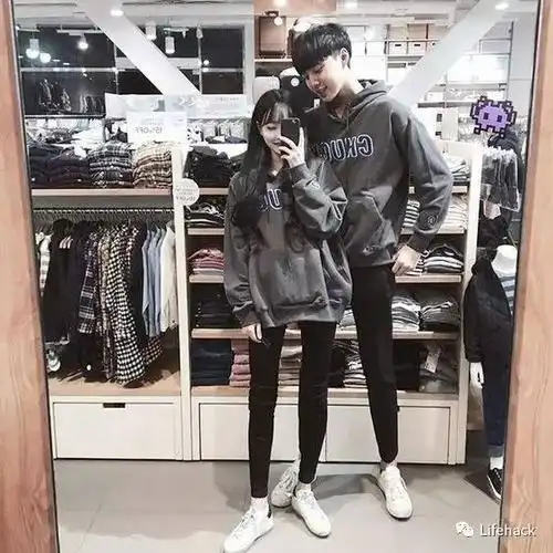 身高183男友和158女友の情侣搭配参考