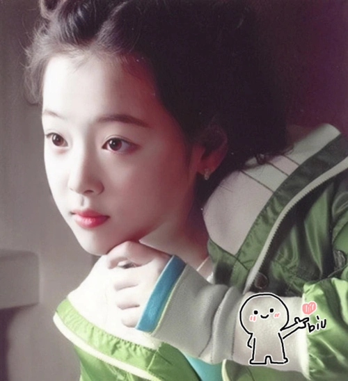 一看就知是纯天然,难怪能成"小公主"|崔雪莉|小公主|童年_新浪新闻