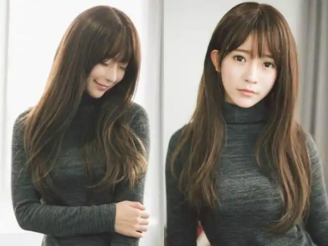 2023年最新潮的女生离子烫效果图