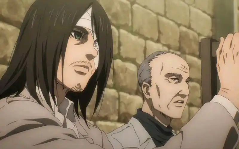 【进击的巨人第四季】第四集艾伦与祖父见面