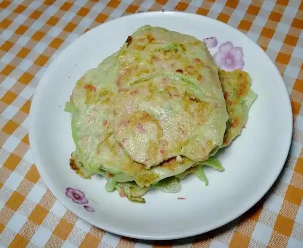 家常早餐丝瓜饼,三个窍门,口感鲜香,营养开胃,简单易做又好吃