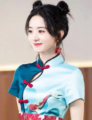 赵丽颖壁纸:巴掌腰筷子腿,颖宝国风造型真的是美绝了