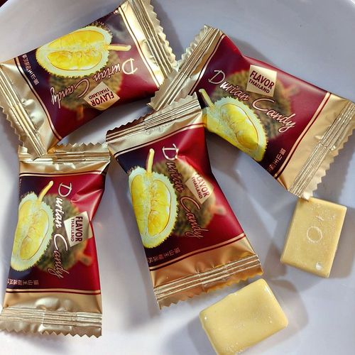 猫山王榴莲糖果硬糖水果味散装糖果小零食贵夫人装盘小点心散称