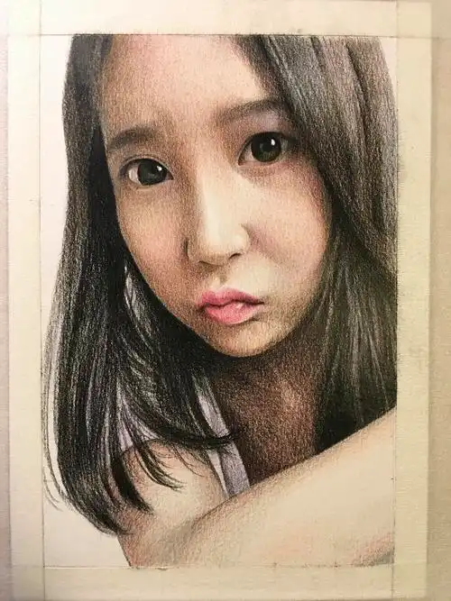 彩铅肖像