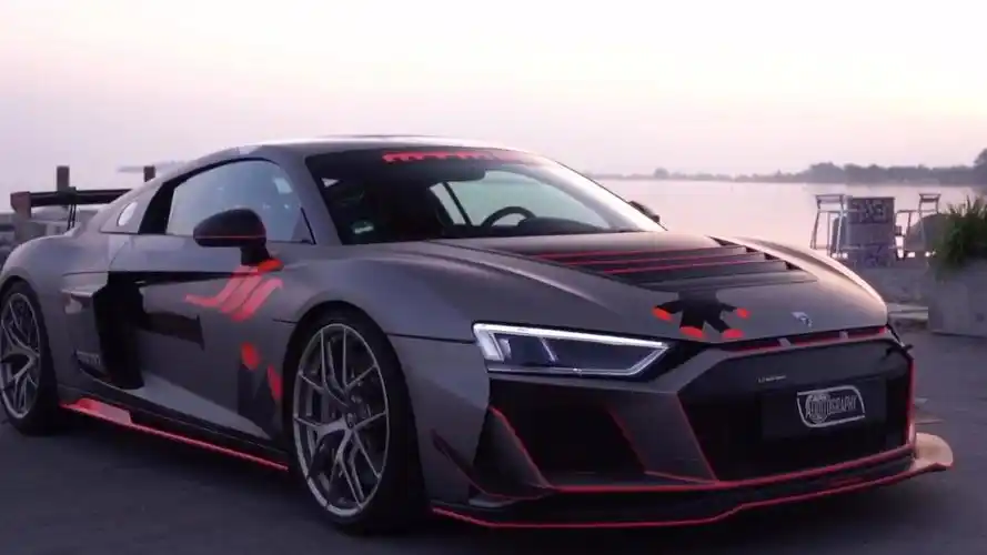 奥迪r8改装 mtm 套件.822马力/710牛米 0-100只需要2.75秒