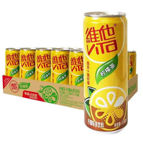 维他奶(vitasoy)维他柠檬茶 菊花茶 原味豆奶 310ml*24罐装整箱 维他