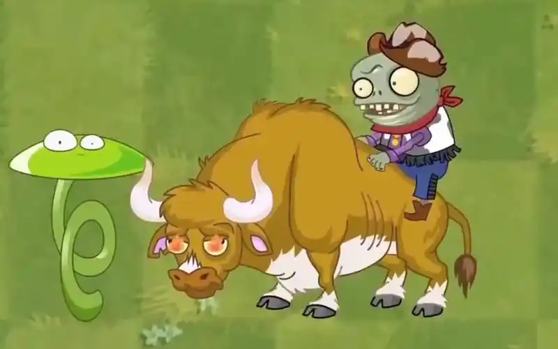 植物大战僵尸动画牛仔小鬼僵尸