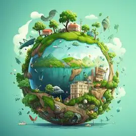 创意地球图片模板