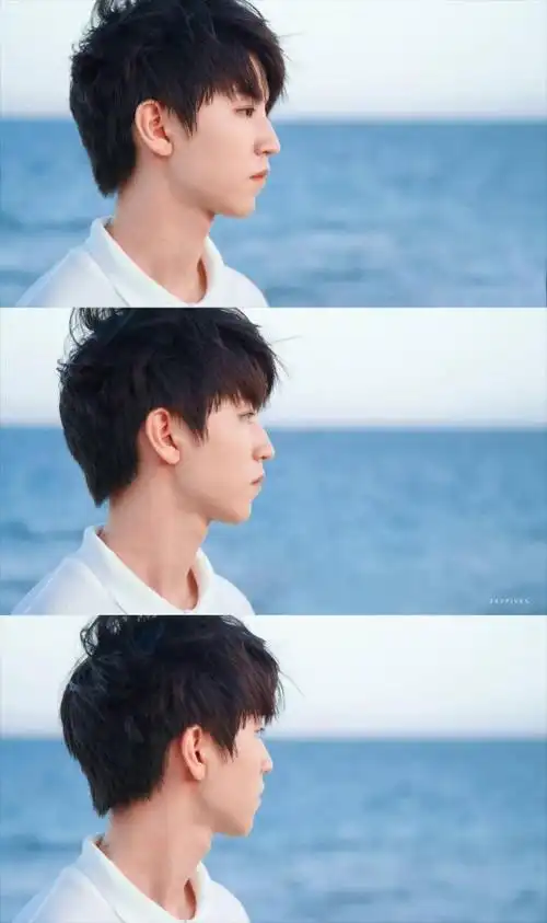 少年与海,清爽帅气的王俊凯