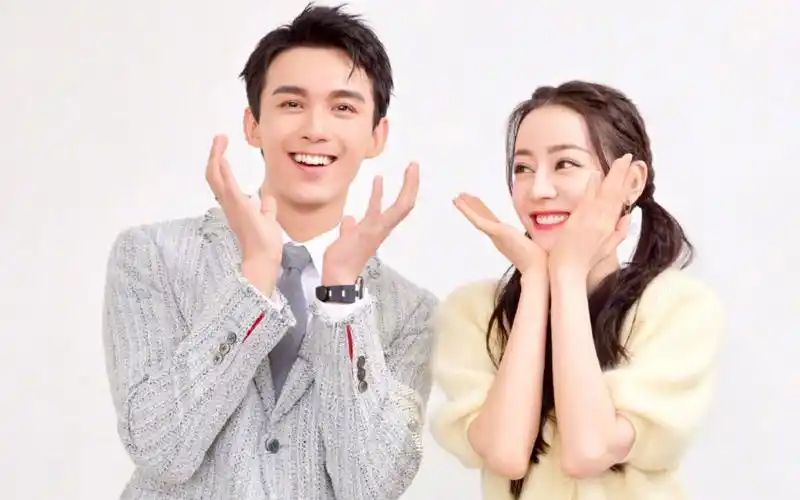 迪丽热巴吴磊拍摄花絮甜死个人啊