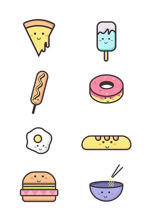 零食卡通图片-零食卡通素材下载-众图网