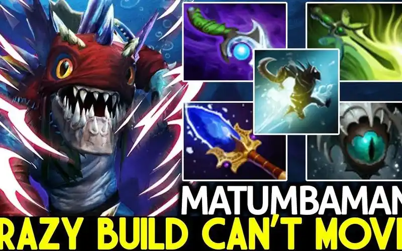 【dota2】matumbaman&小鱼人 现版本大热carry,管你多硬都啄的动!