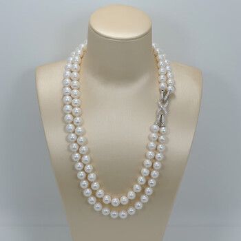 言升淡水无痕8mm珍珠项链【图片 价格 品牌 报价】-京东