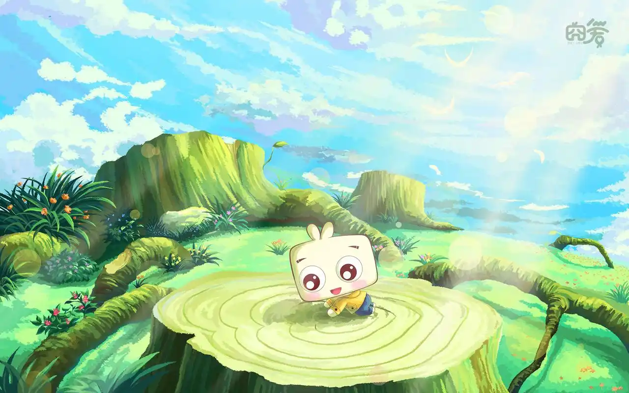 可爱卡通jonjon囧囧图片电脑桌面壁纸下载高清大图预览1920x1200_卡通