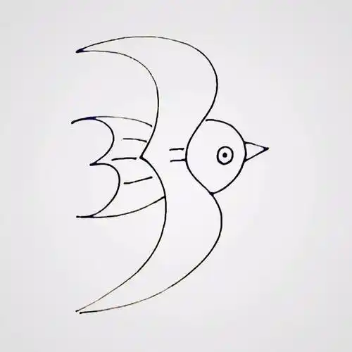 简笔画燕子 简笔画燕子图片