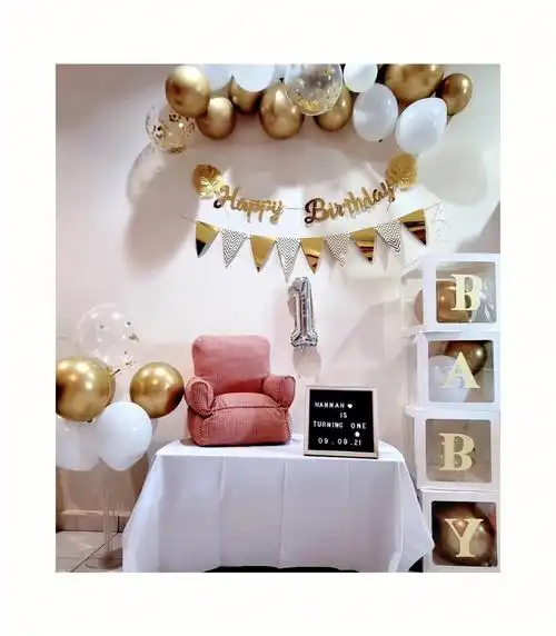 自己一个人轻松搞定#生日布置  #宝宝周岁生日布置  #宝宝宴