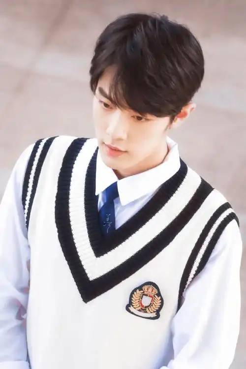 top级别的明星校服造型##肖战