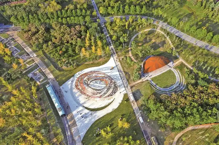 位于河南省三门峡市涧河南岸的庙底沟考古遗址公园占地505.