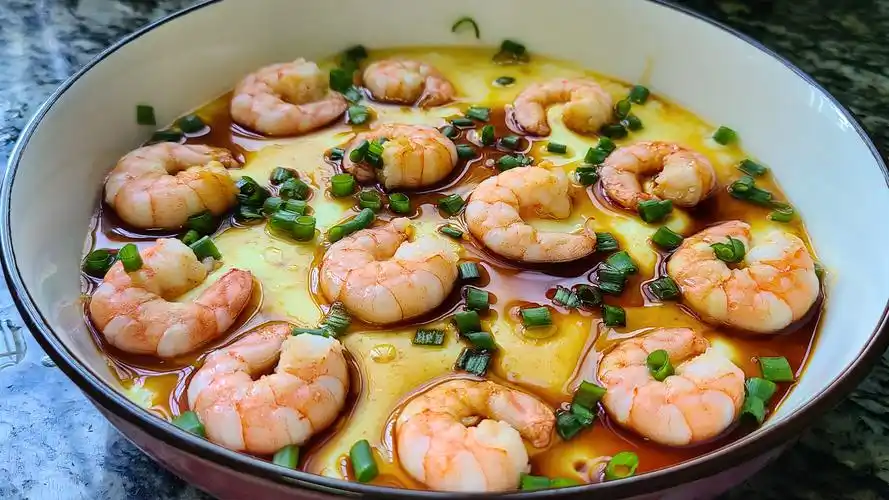 虾仁蒸蛋的简单做法,这样做出来鲜香美味又营养,味道很棒