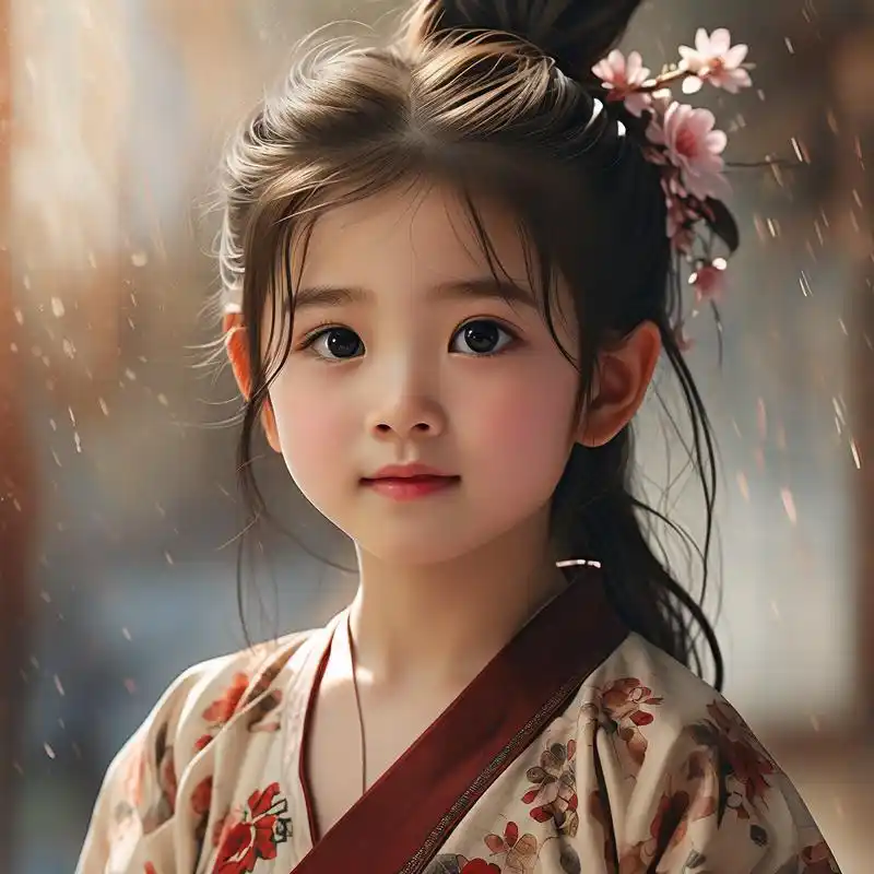 超甜真人小女孩头像96 哇喔～这一组真人小女孩头像简直太可爱啦!