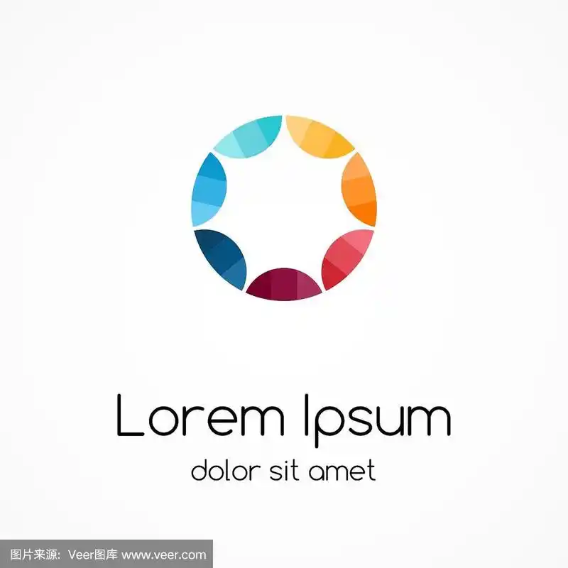 圆形标志模板抽象符号符号