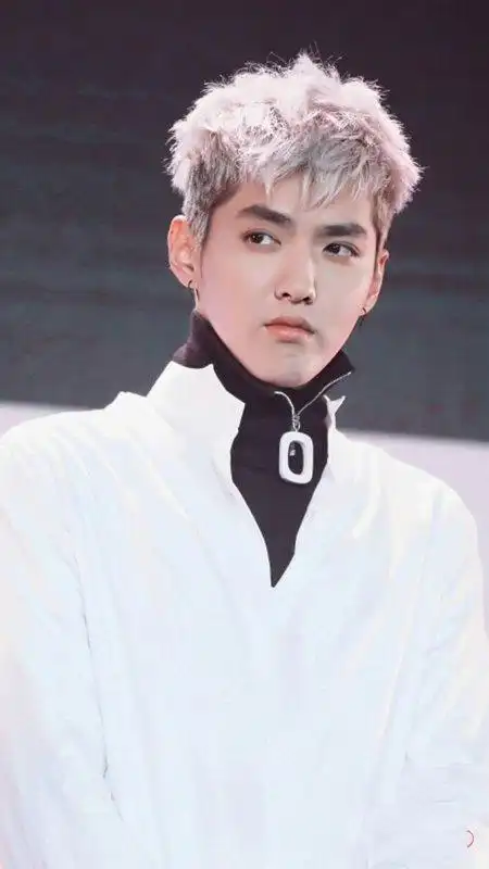 男生帅气短发发型吴亦凡的是集才华和美貌于一身的小鲜肉,精致的五官