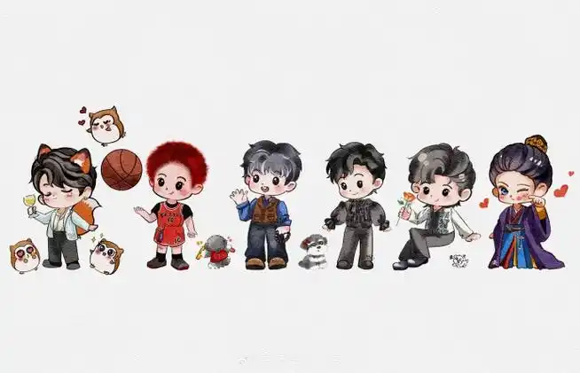 近期q版宁宁小合集@摩登兄弟刘宇宁92商用92开团92二改92抹