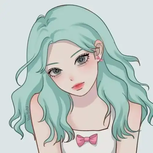 女生头像  #卡通头像  #手绘头像  #微信头像积极人生看到的世界是一