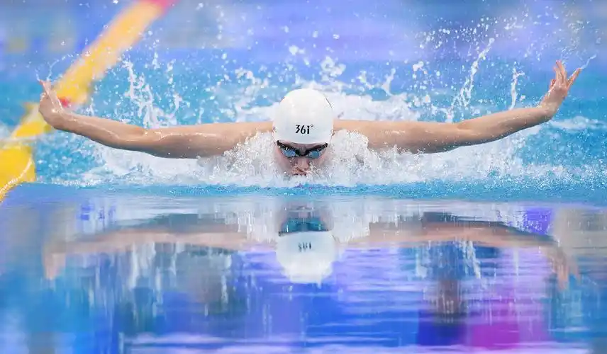 游泳——全国冠军赛:张雨霏获得女子100米蝶泳冠军